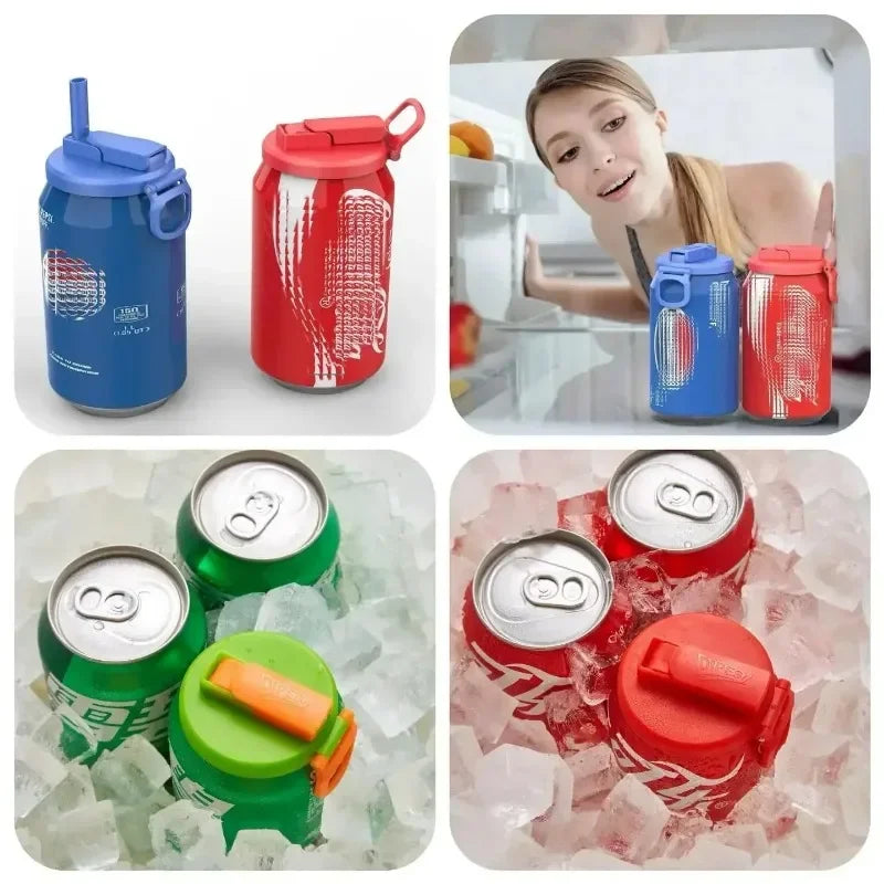 SodaGuard™ Silicone Can Cover with Straw™