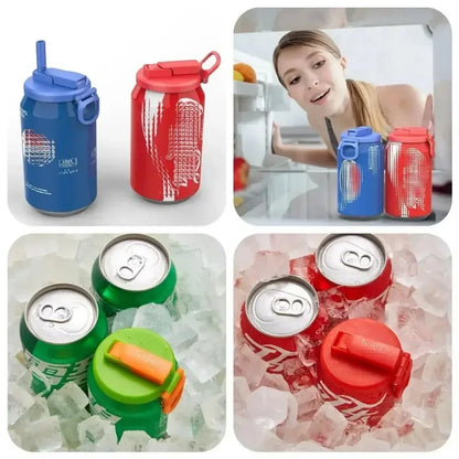 SodaGuard™ Silicone Can Cover with Straw™