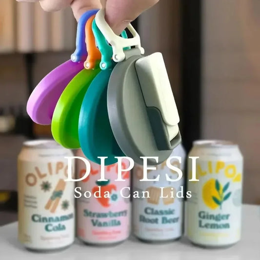 SodaGuard™ Silicone Can Cover with Straw™